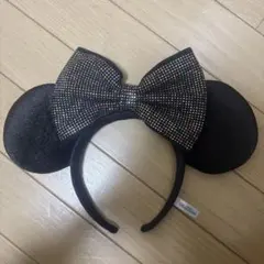 ミニーちゃんカチューシャ黒