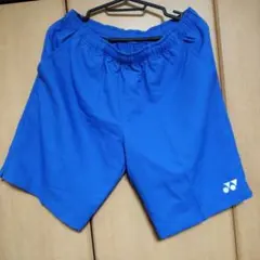 YONEX ハーフパンツ ユニ Lサイズ ブルー