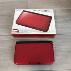 ニンテンドー3DS LL 本体　レッド　ゲームソフト3本付き