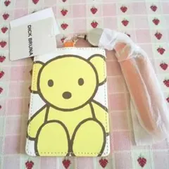 【miffy】リール付きパスケース♡くまちゃん
