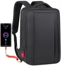 ビジネスリュック 大容量 PC対応 3way仕様 防水 USBポート付 ブラック