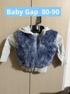 baby GAP フード付きファーアウター 18-24ヶ月