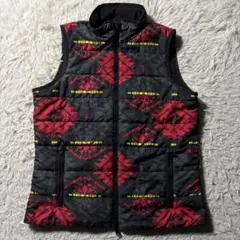 美品■RALPH LAUREN ベスト　中綿　幾何学　L