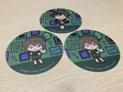 名探偵コナン カフェ 特典コースター ホテル 灰原哀 毛利蘭