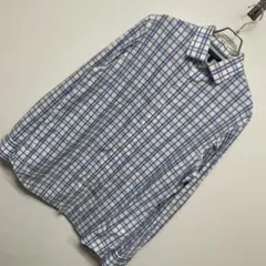 【BANANA REPUBLIC】ノンアイロン スリムフィット チェックシャツ