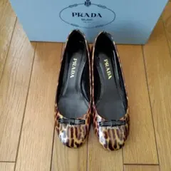 ✨美品PRADA レオパード柄 パンプス 36のサムネイル