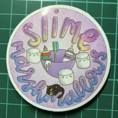 No.673 防水ステッカー　slime