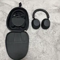 最終値下げです❣️極美品WH-1000XM5 ほぼ未使用 極美品ほぼ未使用品ですSONY WH1000XM5 ブラック 最終値下げです