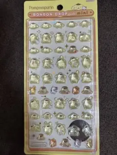 【正規品】ポムポムプリン ボンボンドロップシール mini サンリオ シール