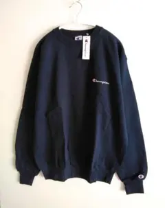 新品★Champion　裏起毛スウェット　Lサイズ　メンズ　冬　ロゴ