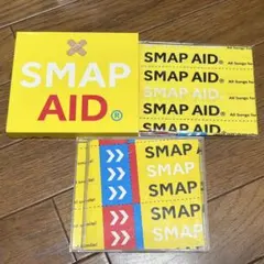 SMAP AID CDアルバム　ハンカチ付き