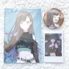 プロセカ 白石杏 ZOZOTOWN 第2弾 チェキ 23B 缶バッジ 特典