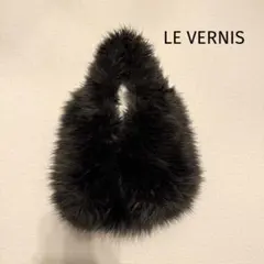 【LE VERNIS】 Fake fur mini bag ファー ミニバッグ