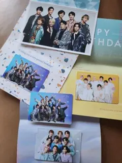 Snow Man　バースデーカード ５枚