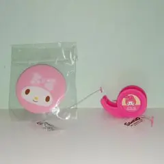 マイメロディ　ミニテープカッター　缶バッジのサムネイル