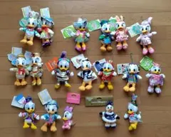 東京ディズニーリゾート　ドナルド＆デイジー　ぬいぐるみバッジ　まとめ売り