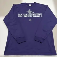 コンバース　バスケットボール長袖Tシャツ