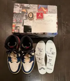 Union × Nike Air Jordan 1 ジョーダン　ユニオン