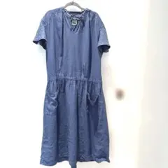 ワンピース　　麻100% POOLのサムネイル