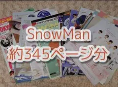 SnowMan 切り抜き 大量 まとめ売り スノーマン 雑誌