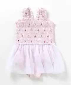 apres les cours さくらんぼチュールワンピース水着 100cm