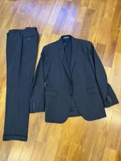 Polo by Ralph Lauren ブラックストライプ ビジネススーツ