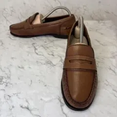 コールハーン COLEHAAN 本革ローファー 7B 茶 美品ブラウン