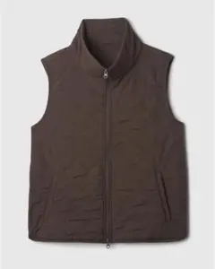 GAP Fit キルティングベスト　ブラウン