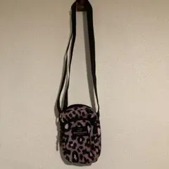 BECKMANN ヒョウ柄ショルダーバッグ　サコッシュ