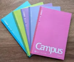 KOKUYO Campus Aサイズノート 5冊セット