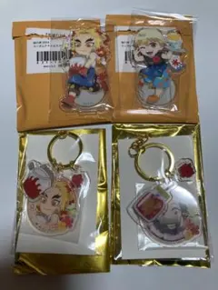 鬼滅の刃 ufotable 海の家2024アクリルスタンド・チャーム 4点 煉獄