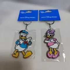 東京ディズニーリゾート ドナルドダック デイジー ダイカット アクリルキーホルダ