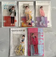 【111-115】なにわ男子 高橋恭平 アクリルスタンド 5点セット　まとめ売り