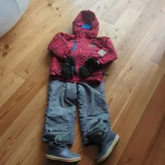 IGNIO子供用110cmのスキーウェアセット