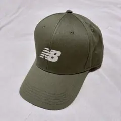 【美品 New Balance】キャップ カーキ ニューバランス 帽子のサムネイル