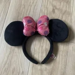 ミニーマウス風カチューシャ