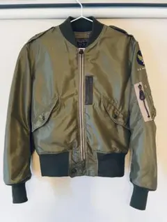 リアルマッコイズ THE REAL McCOY'S ma-1 ジャンク TYPE A-1 REAL McCOY MFG.CO. 戦前の未だジッパーが一般化され