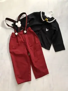 リトシー ミッキー なりきり サロペット コスチューム セットアップ 100