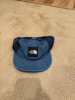 THE NORTH FACE デニムブルー キャップ　キッズ