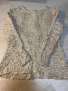 ジャーナルスタンダード　モヘヤ　ニット　生成色