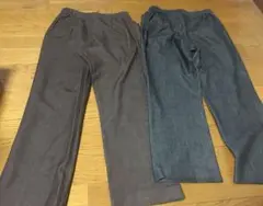 レディース パンツ ズボン 茶色系グレー系 ビジネス 仕事