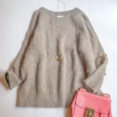 【美品】JOURNALSTANDARD relume チャイニーズラクーンニット