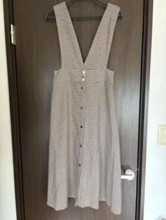 ZARA ザラ ワンピース ジャンパースカート ジャンスカ