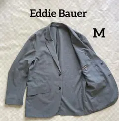 美品　Eddie Bauer 薄手ジャケット　Mサイズ グレー　洗えるのサムネイル