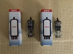 真空管　AEG ECC82（12AU7A）　未使用　激レア品　2本セットのサムネイル