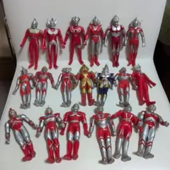 ウルトラマン 怪獣 ソフビ フィギュア 大量セットのサムネイル