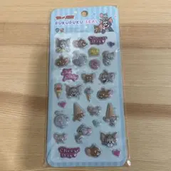 トム＆ジェリー トムとジェリー ぷくぷくシール　立体シール