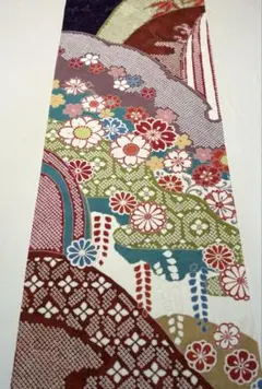 新品 正絹 紋紗 反物 斜め暈し 唐草洋花模様 京友禅 コートにも 3403 楽天市場】正絹 肩裏 手描き型友禅 「5.鳥獣戯画 薄紫」 羽織