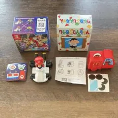 ハッピーセット おまたせ！しんちゃんマックデリバリー　マリオカート　2体セット