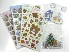 キラッとぷくぷくエアーシール　リラックマ　ぷくぷくシール
